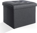 Ottoman Storage Ottoman Foot Rest Stool Foldable Bench by DOCVANIA
