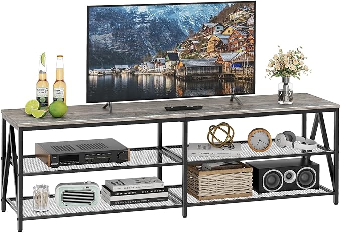 TV Stand for TVs up to 70 Inch, Entertainment Center for Living Room by Katrawu