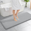 OLANLY Thick Memory Foam Bath Mat Rug 59x20, Extra Soft Absorbent Bathroom Rug by OLANLY