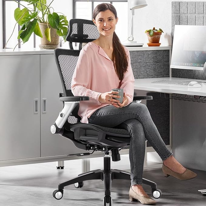 COLAMY Ergonomic Mesh Office Chair - Image 2