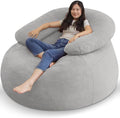 HABUTWAY Bean Bag Chair with U-Shaped Pillow by HABUTWAYMakeYourLifeComfortable