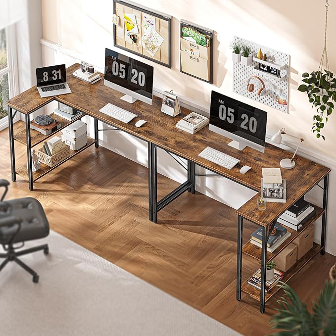 Huuger 47 Inches L Shaped Desk, Computer Desk - Image 5