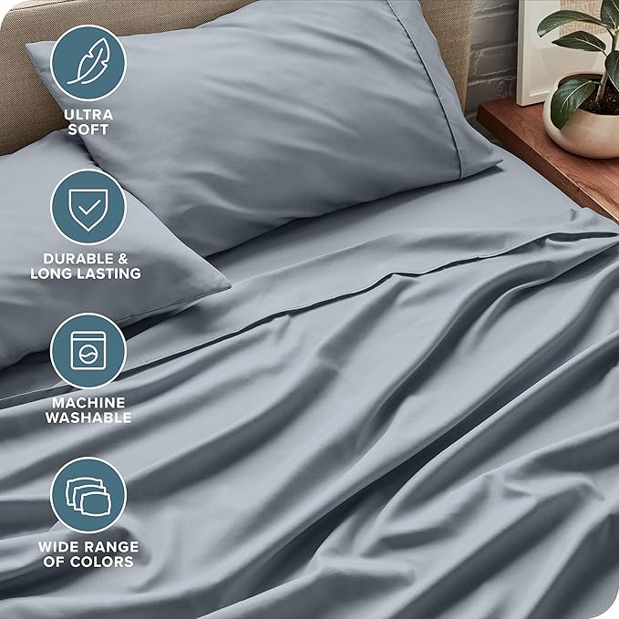 Bare Home Queen Sheet Set - Image 4