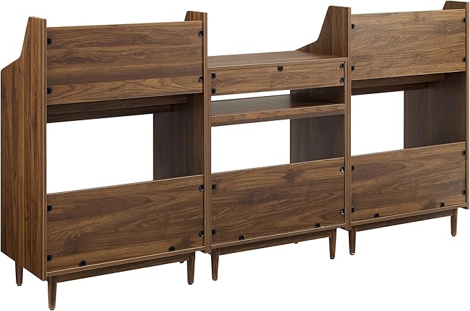 Crosley Furniture Liam 3-Piece Turntable Record Player Stand And Vinyl Storage - Image 5