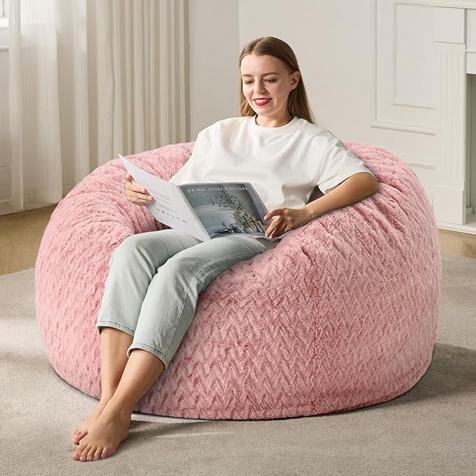 3ft Bean Bag Chairs for Adults Large Beanbag Chair by YourHomeDeservesMore