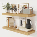 Floating Shelves 36 Inch Long, 12 Inch Deep Floating Shelves by FunMemories