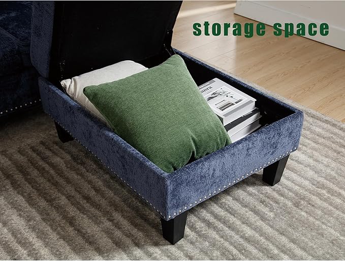 Ball & Cast 104.5" L Shaped Sectional Couch - Image 5