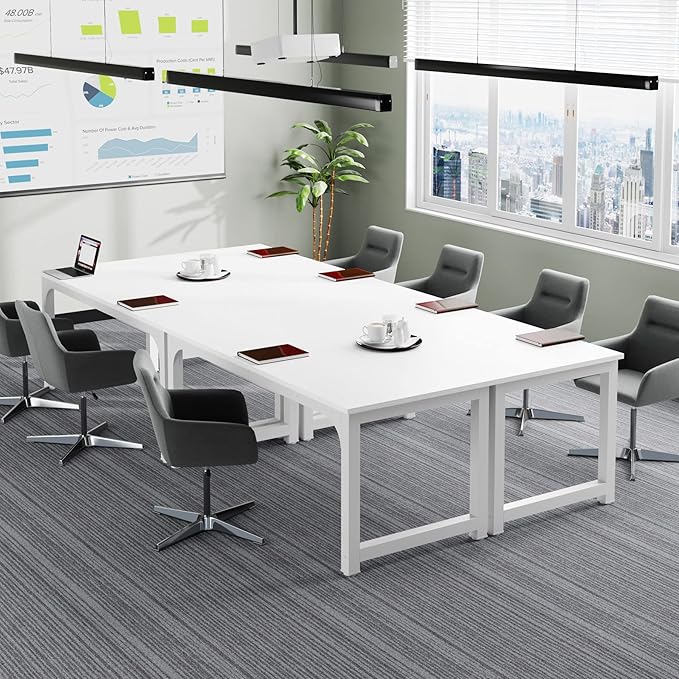 Tribesigns 63”Executive Desk, Large Office Computer Desk - Image 5