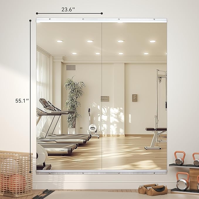 Hasipu Home Gym Mirror 55" L x 24" W - Image 2