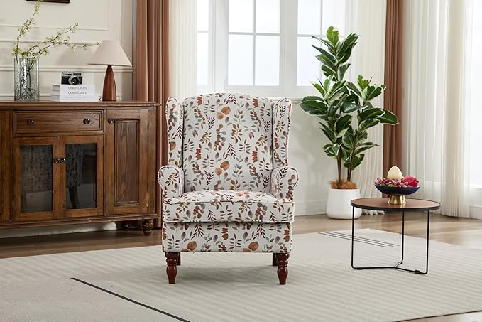 Ball & Cast Modern Accent Chair, Comfy Upholstered Armchair - Image 3