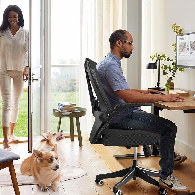Executive Office Chair, Ergonomic Comfort Home Desk Chair, Mid Back Gaming Chair - Image 8