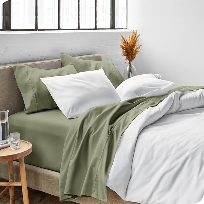 Bare Home Split Head Flex King Sheet Set - Image 9