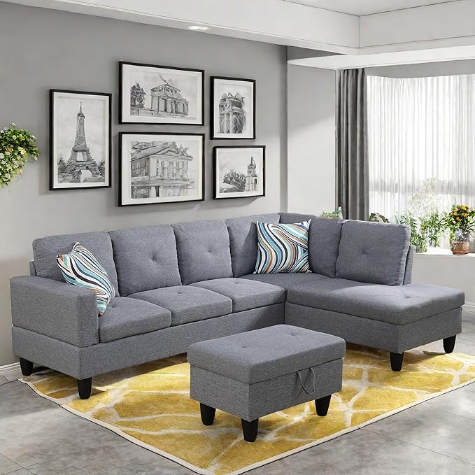 Modular Sectional Couch, L Shaped Couch - Image 4