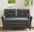 Small Sofa Couch, Soft Velvet Love Seat Couches, Small Couch by Kidirect