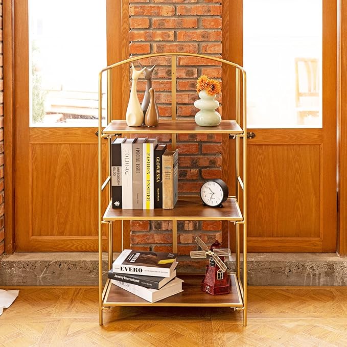 Crofy No Assembly Folding Bookshelf - Image 8