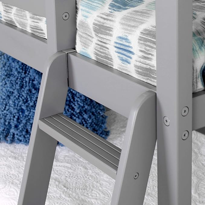 Max & Lily Twin Over Twin Low Bunk Bed - Image 7