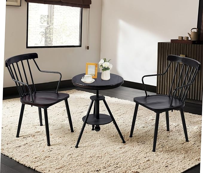 Industrial Vintage Cafe Farmhouse Dining Table - Image 6