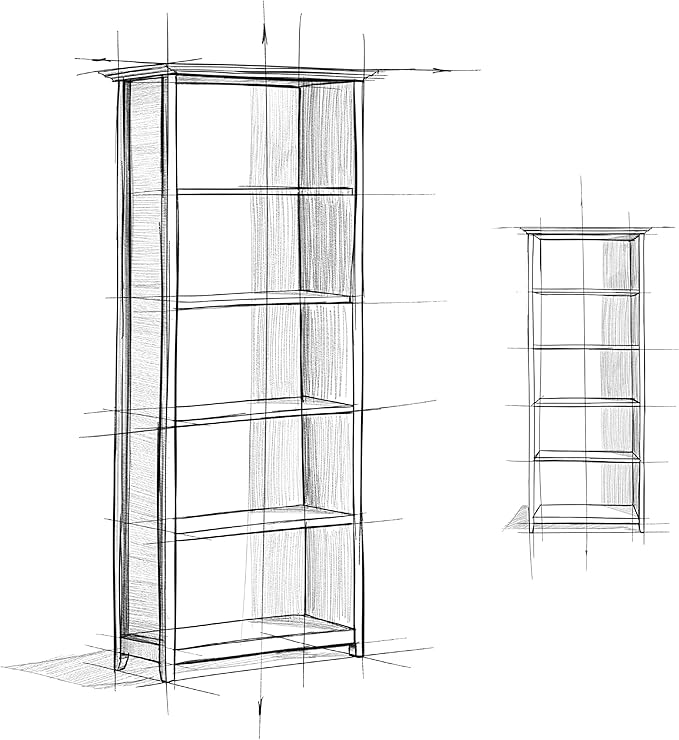 SIMPLIHOME Amherst Bookcase - Image 12