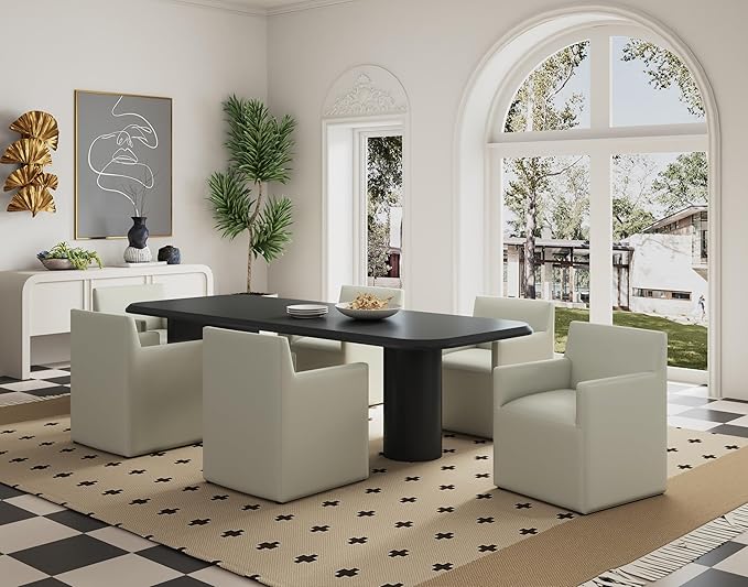 Manhattan Comfort Anna Square Modern Dining Chair - Image 2