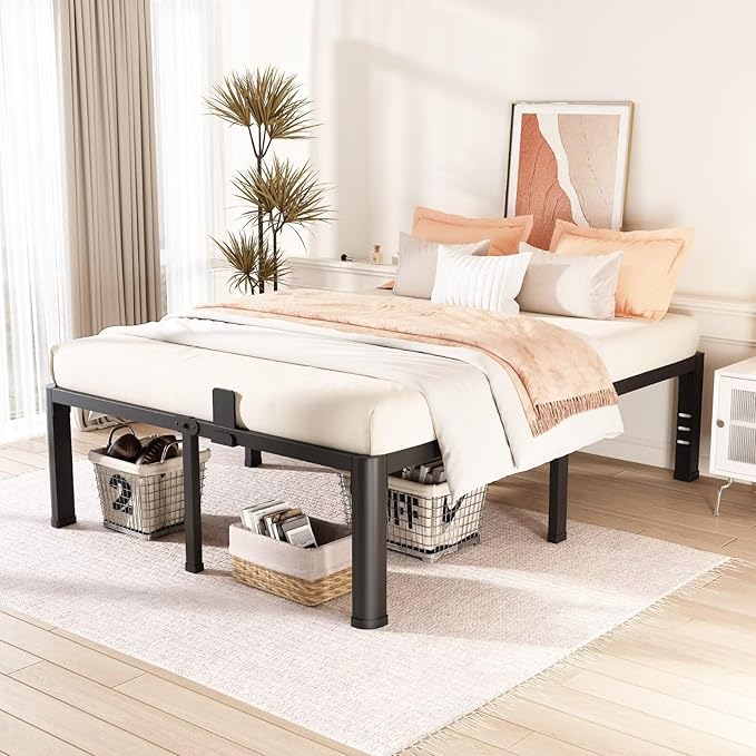 FUIOBYVV 18 Inch Full Bed Frame - Image 2