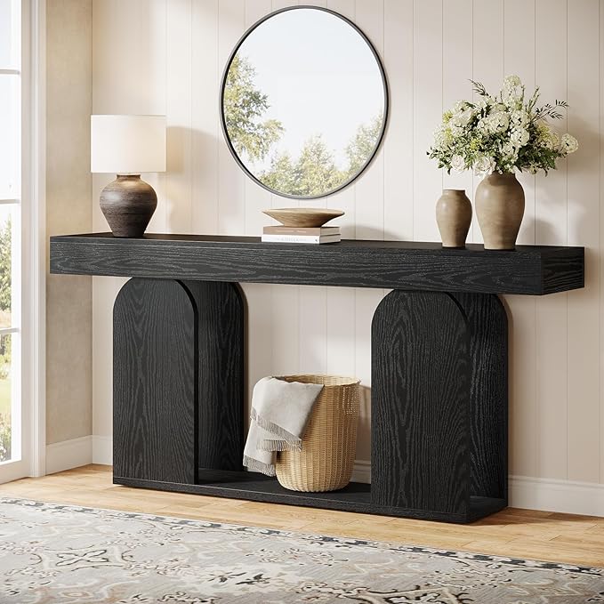 Tribesigns 70.9-Inch Extra Long Sofa Table, Farmhouse Console Tables by Tribesigns