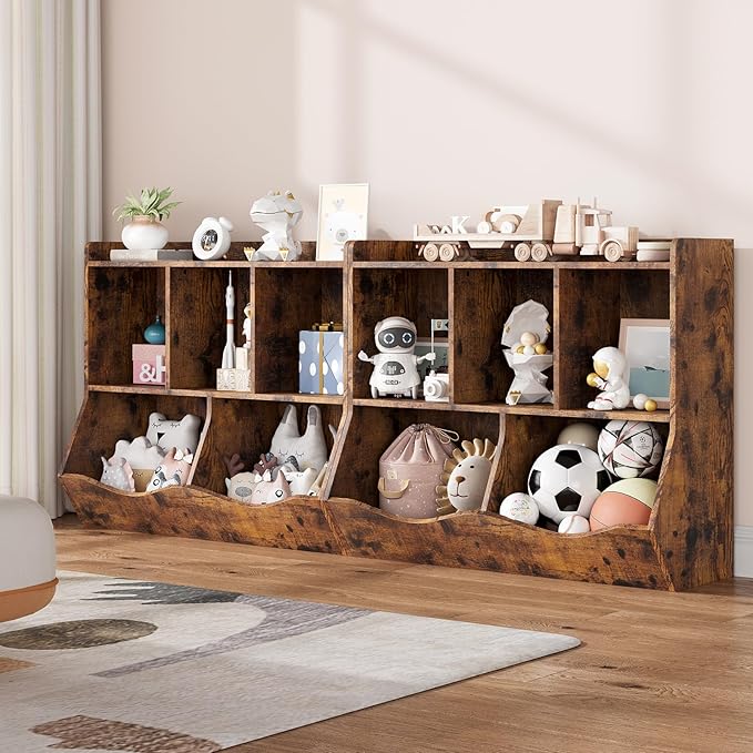 IDEALHOUSE Toy Bookshelf and Bookcase, - Image 2