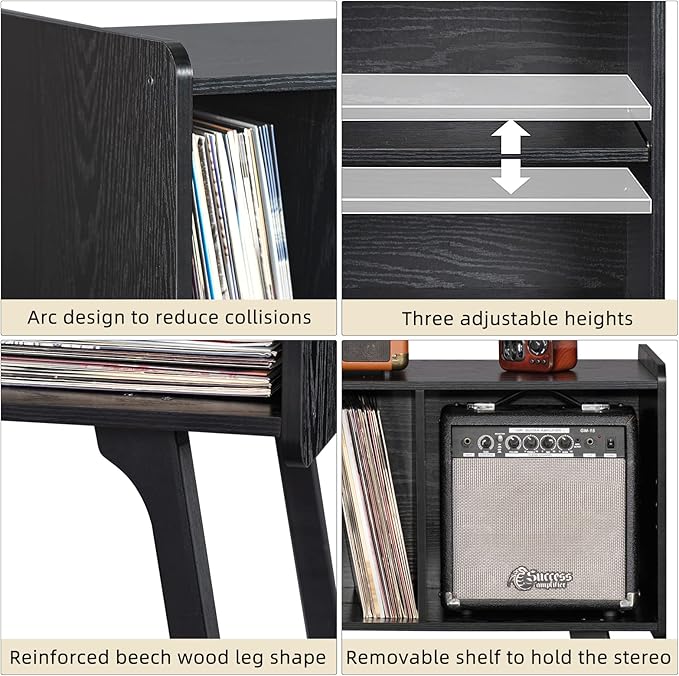 Lerliuo Record Player Stand - Image 6