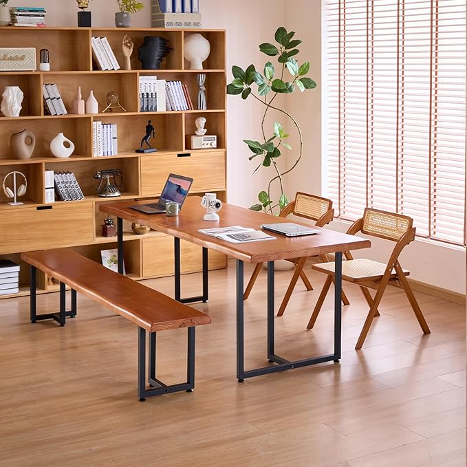 Durable Solid Wood Top Bench - Image 7