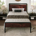 Allewie Twin Size Platform Bed Frame by Allewie