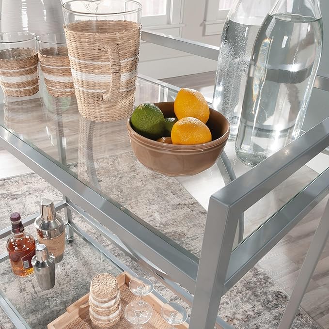 Sauder International Lux Bar Cart - Image 5