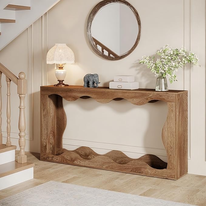 Tribesigns 63 Inches Farmhouse Console Table - Image 5