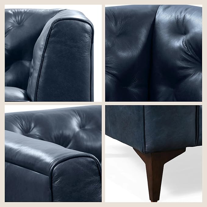 Poly & Bark Essex Leather Couch - Image 7