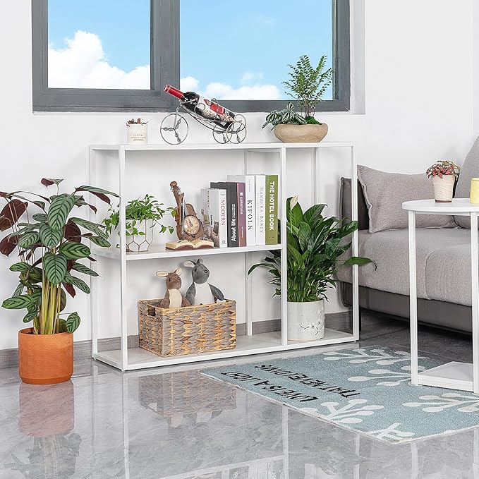 HDANI Console Table, Narrow Entryway Table, 3 Tier Metal Hallway Table - Image 6