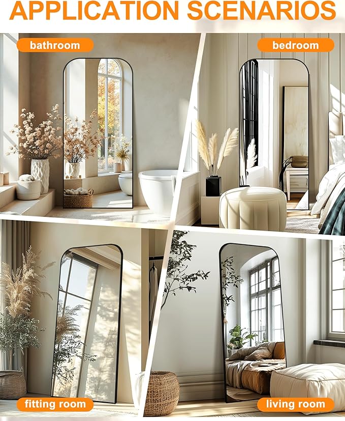 Delma Full Length Mirror, Living Room - Image 7
