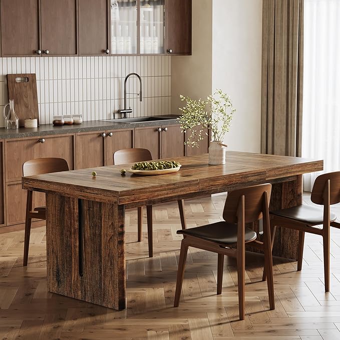 1Easylife 70.8-Inch Large Dining Table - Image 5