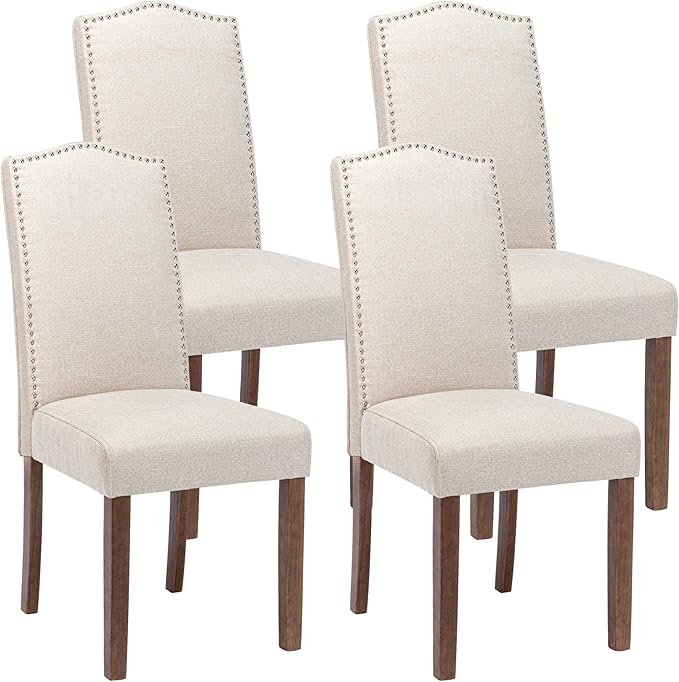 Stylish Upholstered Parsons Dining Chair Kitchen by SNUGWAY