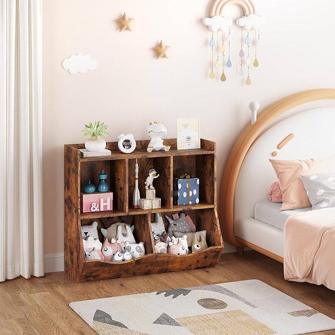 IDEALHOUSE Toy Bookshelf and Bookcase, - Image 6