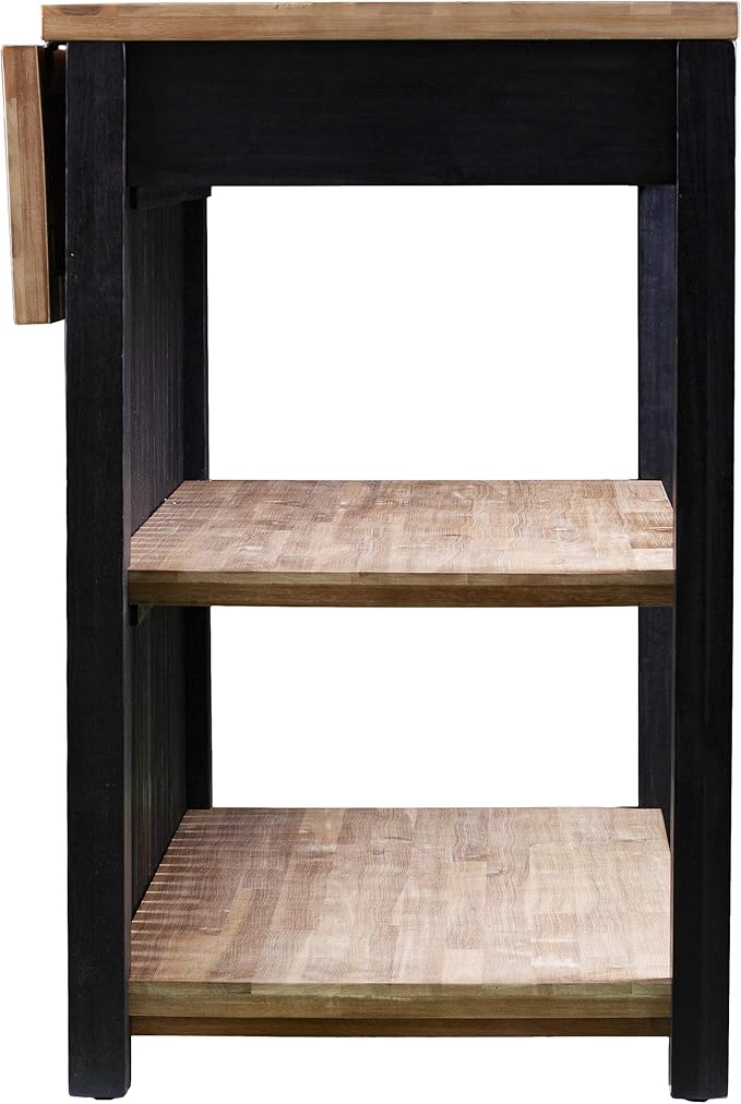 SEI Furniture Berinsly Expandable Freestanding Kitchen Island - Image 4