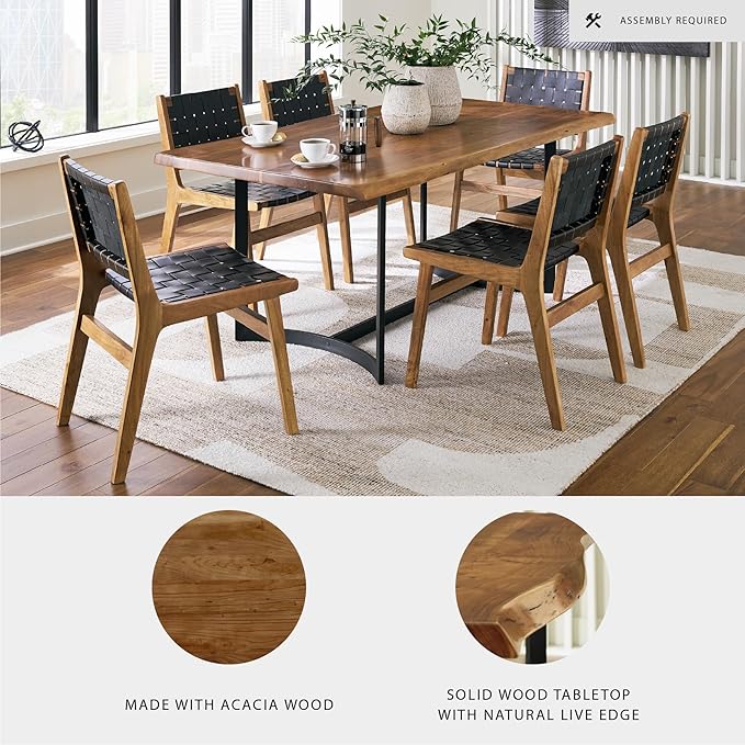Signature Design by Ashley Fortmaine Contemporary Dining Table - Image 4