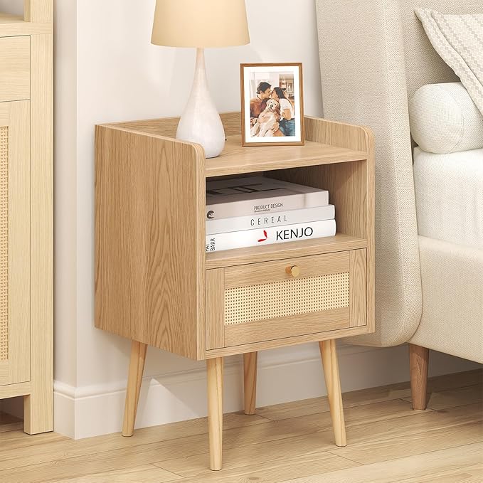 Night stand Set of 2, Bedside Tables - Image 2