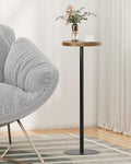 TUTOTAK Tall Round Side Table, Small End Table, Beside Table, Drink Table by WelcometotheTUTOTAKHome