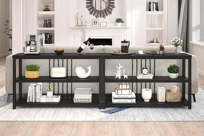 FOLUBAN Entryway Table, Modern Sofa Console Table - Image 5