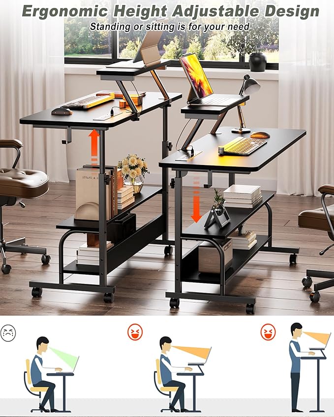 Height Adjustable Standing Desk - Image 4