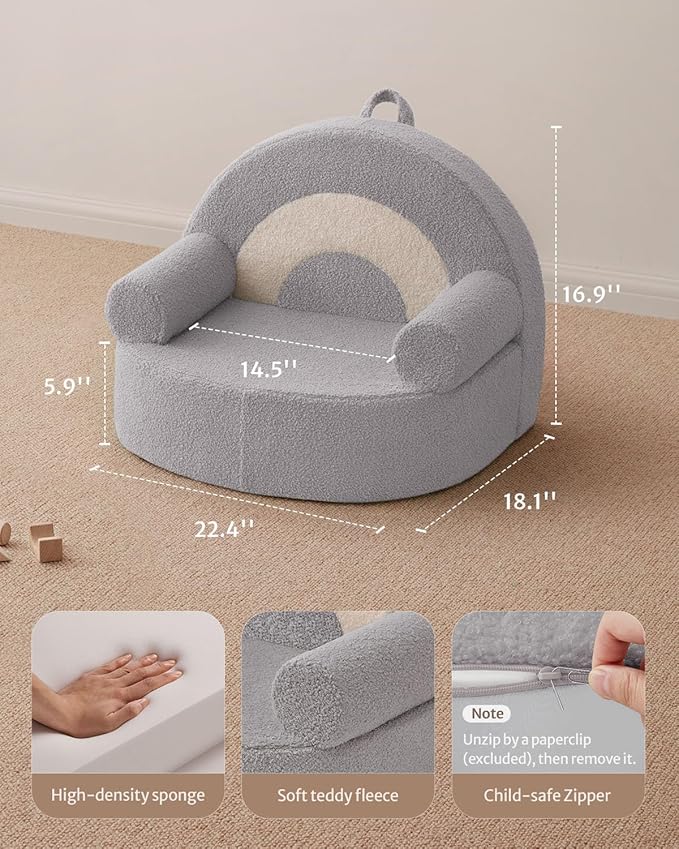 Blissful Diary Toddler Chair Comfy, Foam Kids Chair - Image 3