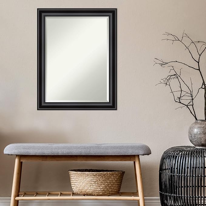 Amanti Art Black Bathroom Mirror - Image 6