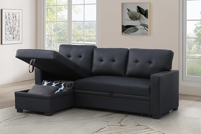 Devion Furniture Garisa 4-in-1 Convertible L Shaped Couch - Image 6