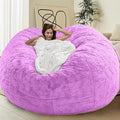 Bean Bag Chair Cover for Kids Adults Without Filling Comfy Giant Round Lazy by FunnyFurnitureforYourHous