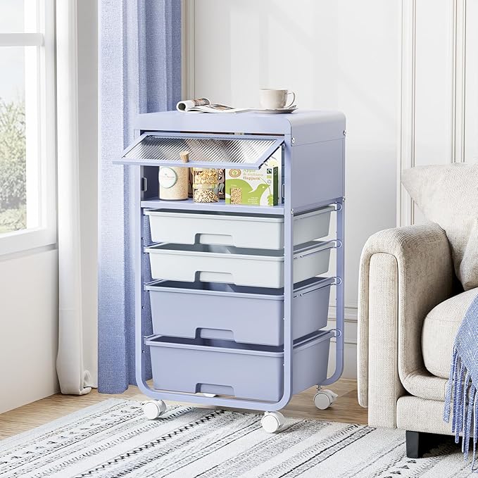 Utility-Rolling-Storage-Drawer-Craft-Cart-Organizers - Image 4
