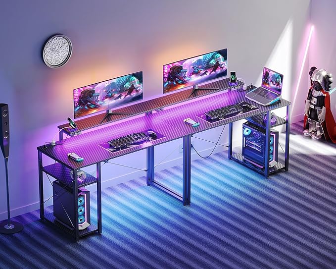 MOTPK 40 Inch Small Gaming Desk - Image 8