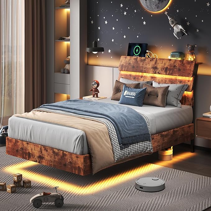 Feonase Twin Floating Bed Frame - Image 8